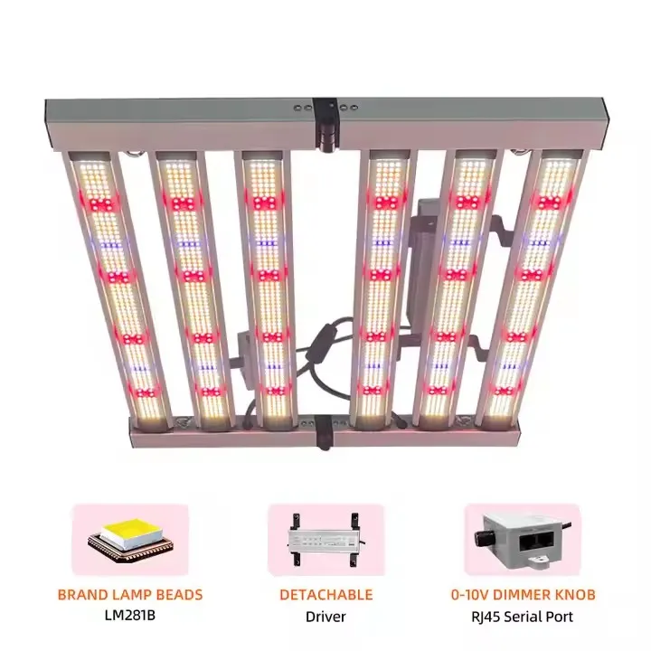Сгъваем светодиод растат светлина